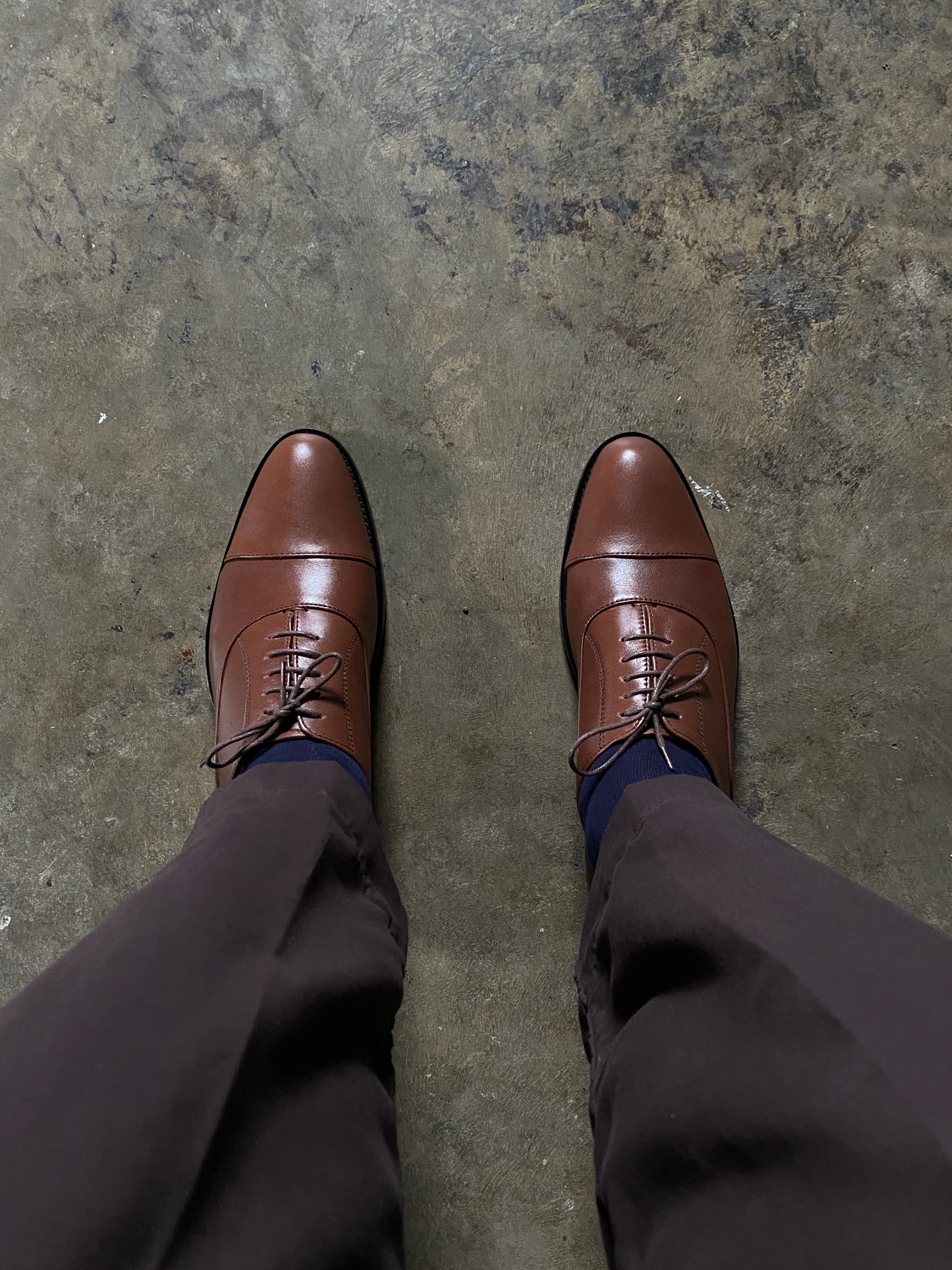 Tan Oxford Shoe