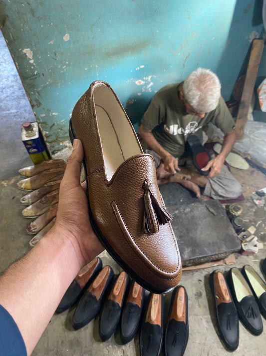 Brown Tassel Shoe