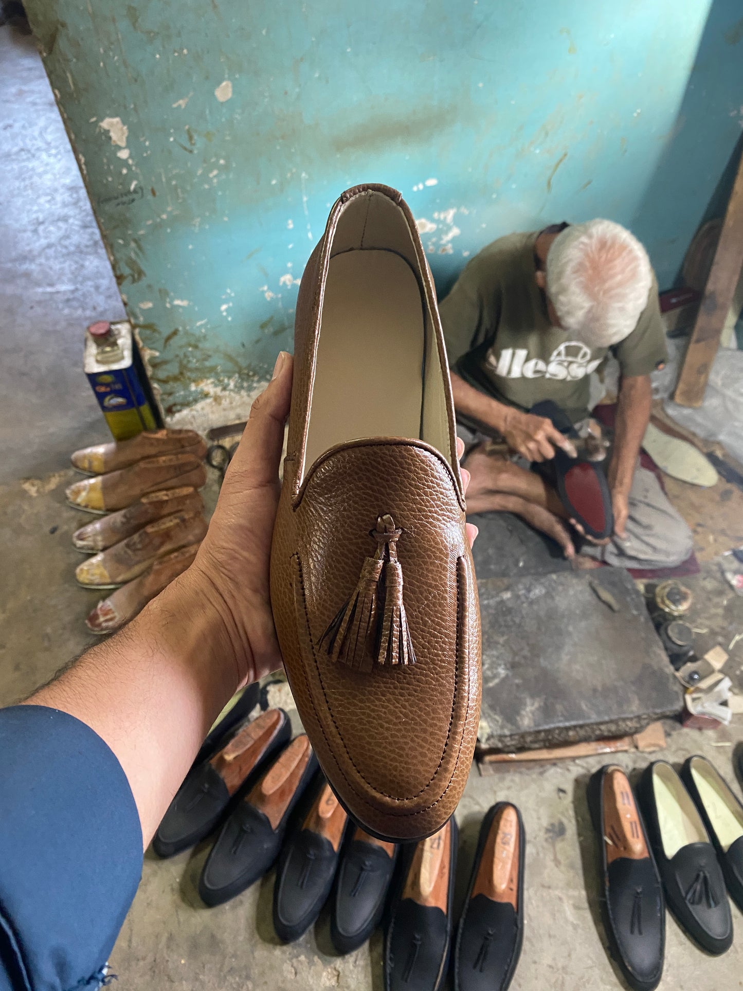 Brown Tassel Shoe