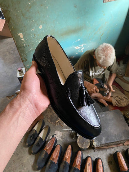 Black Tassel Shoe