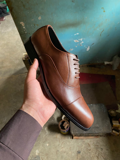 Tan Oxford Shoe