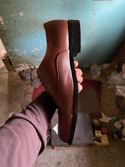 Tan Oxford Shoe