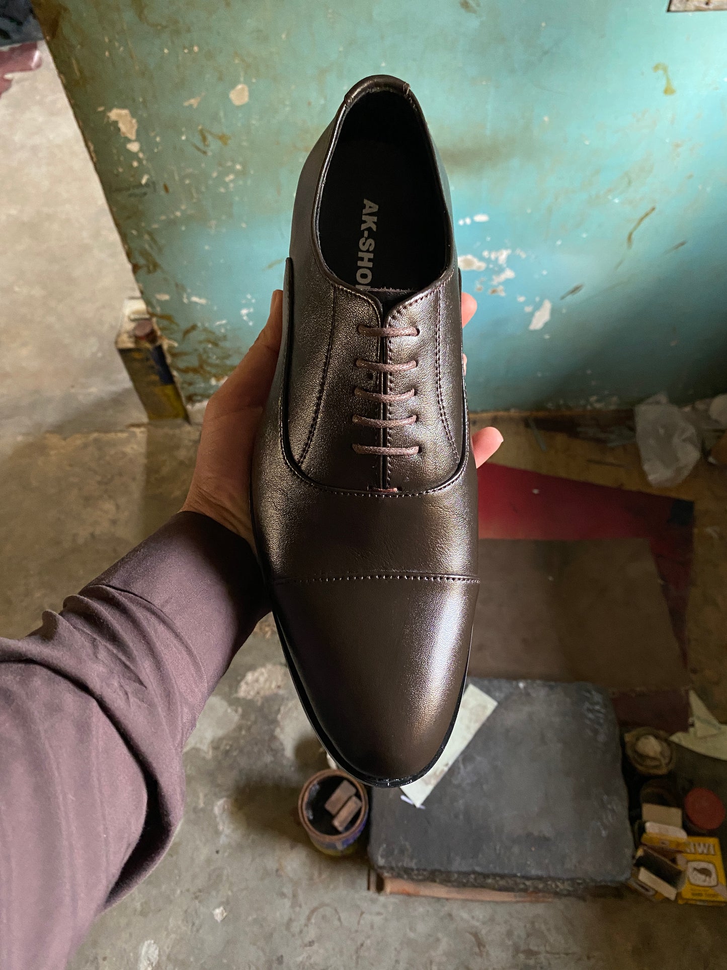 Chocolate Brown Oxford