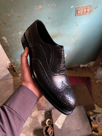 Black Brogue Shoe