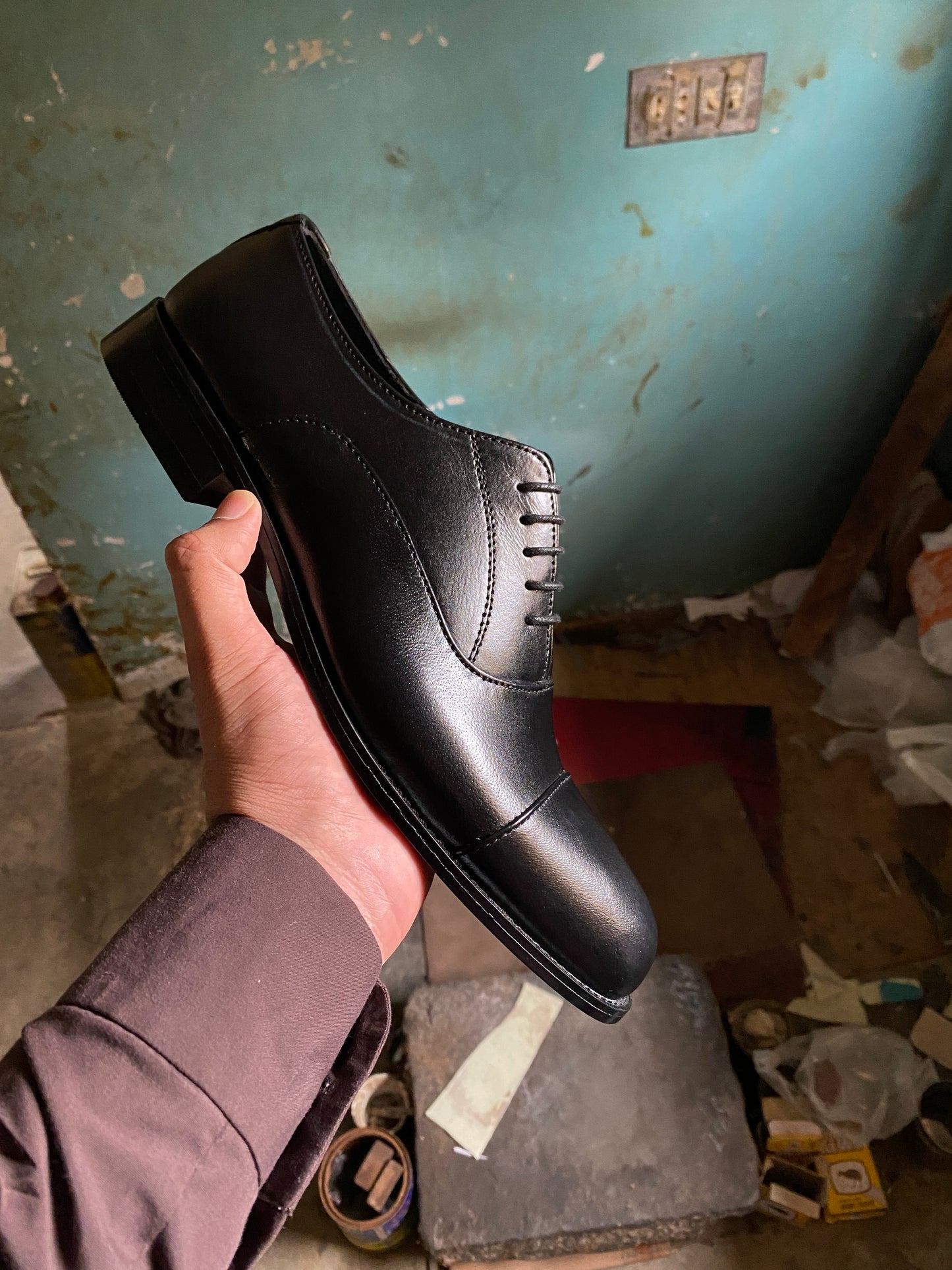 Black Oxford Shoe