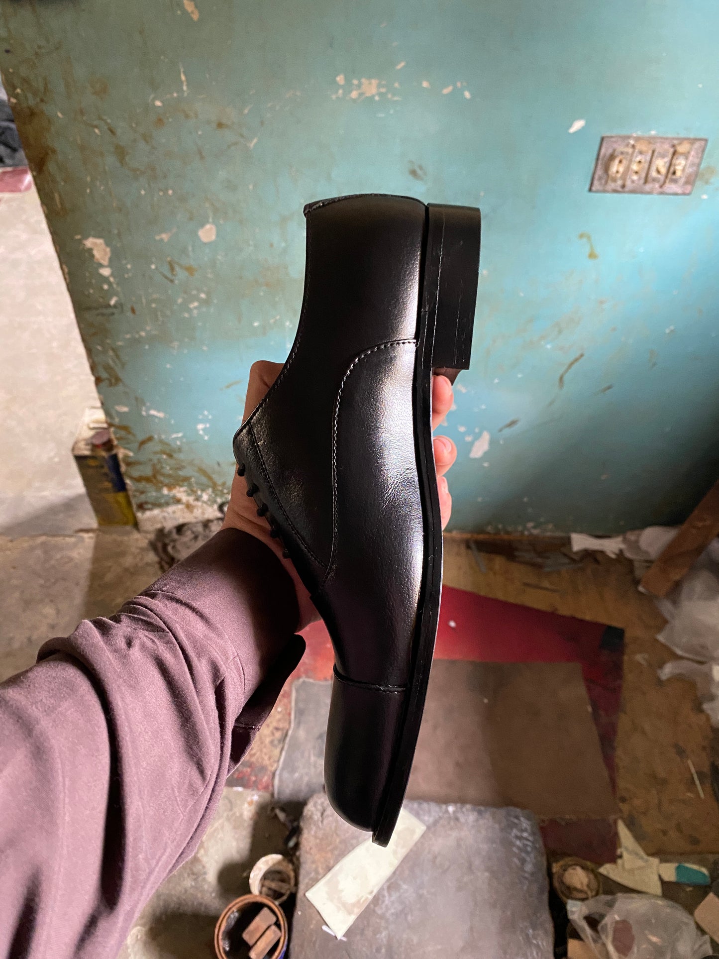 Black Oxford Shoe