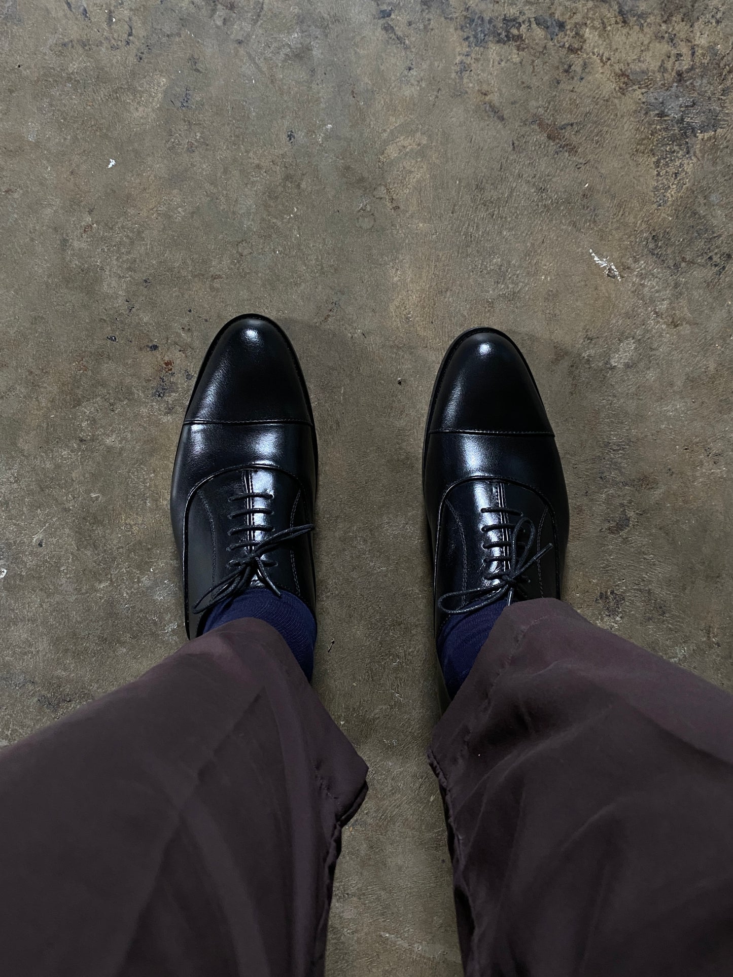 Black Oxford Shoe