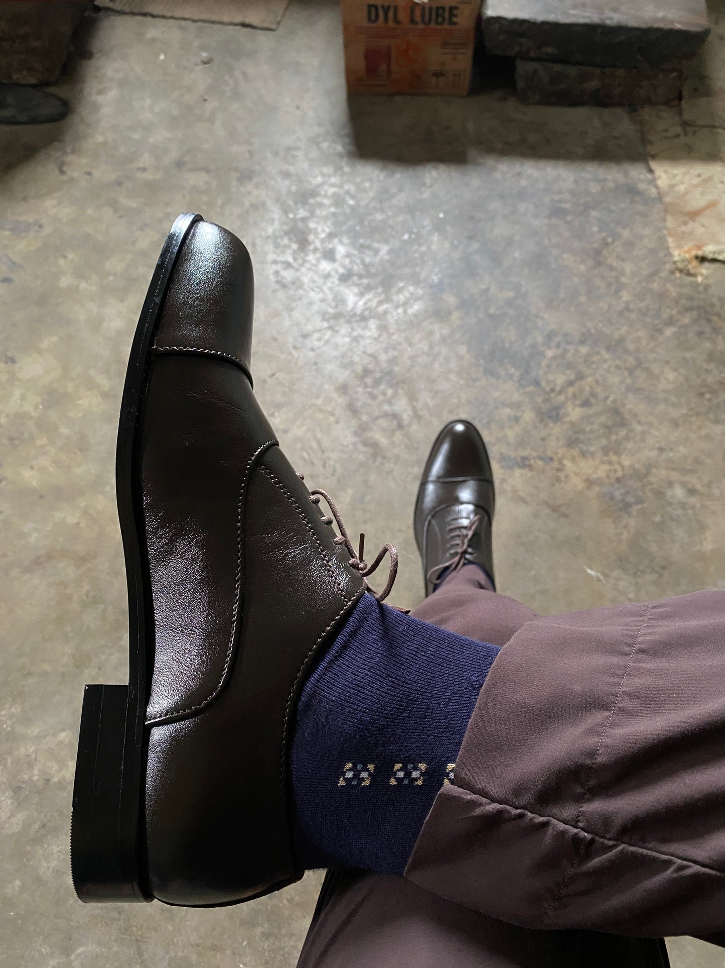 Chocolate Brown Oxford