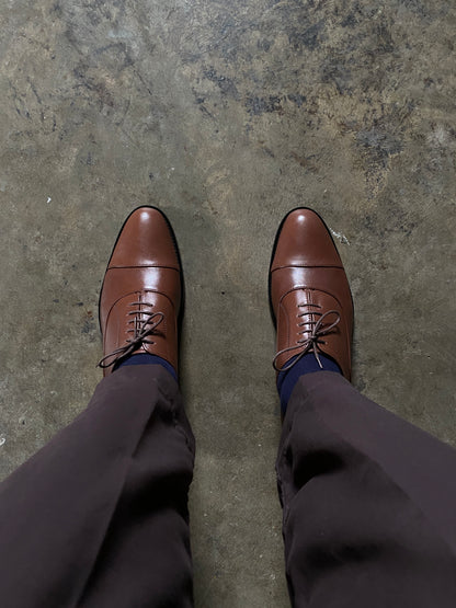 Tan Oxford Shoe