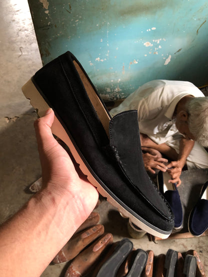 Black Suede Leather shoe