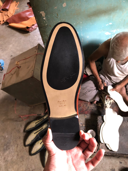 Reddish Brown Penny Loafer