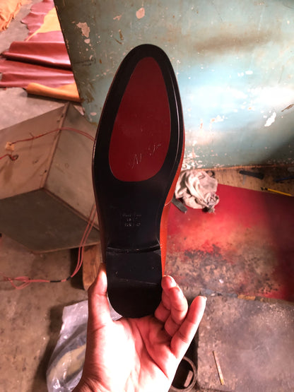 Reddish Brown Tassel Loafer