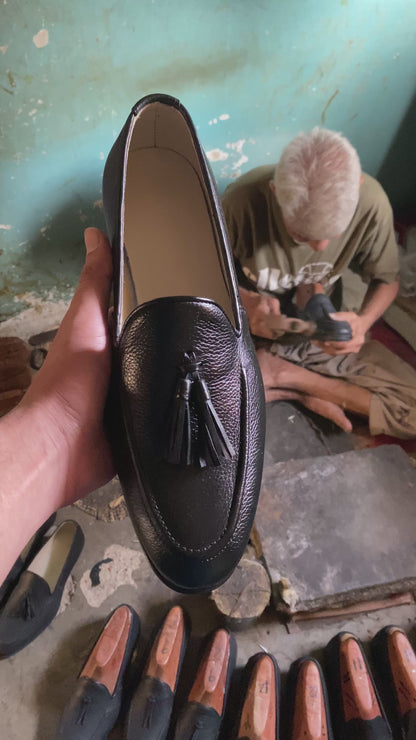 Black Tassel Shoe