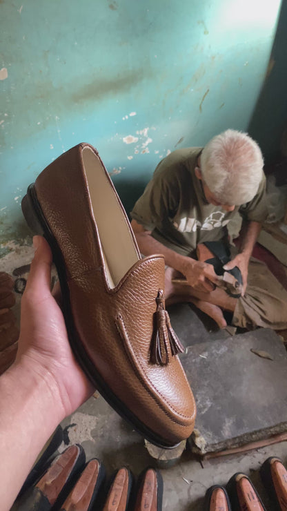 Brown Tassel Shoe